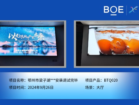 鄂州市梁子湖***安裝調(diào)試完畢